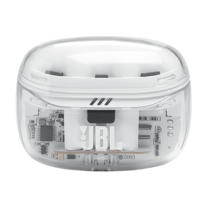 JBL Tune Beam 2 Ghost Edition - Ghost White - True Wireless Noise Cancelling Earbuds - Left image number null